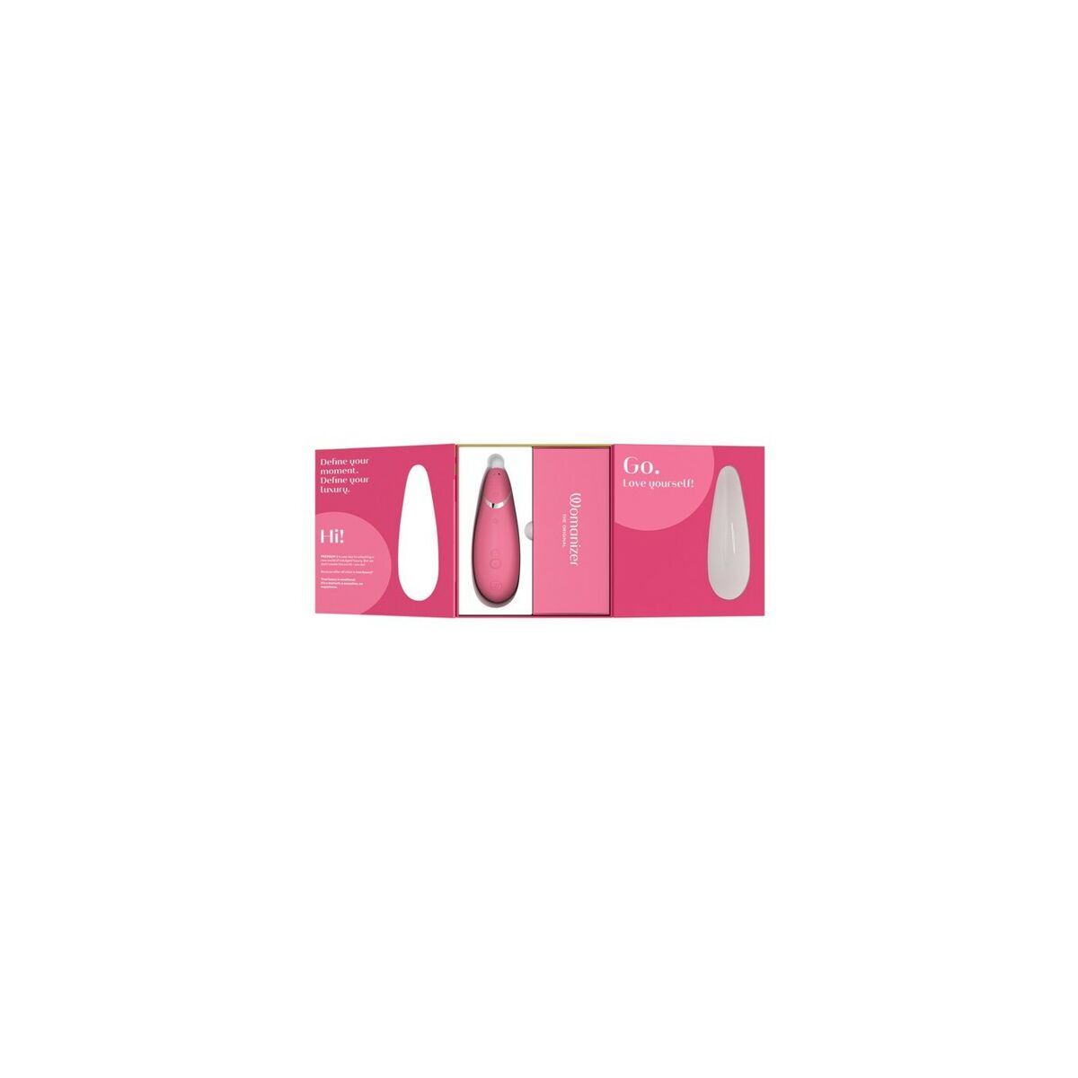 Vibrátor Womanizer WOM163-RASPBERRY Burgundská